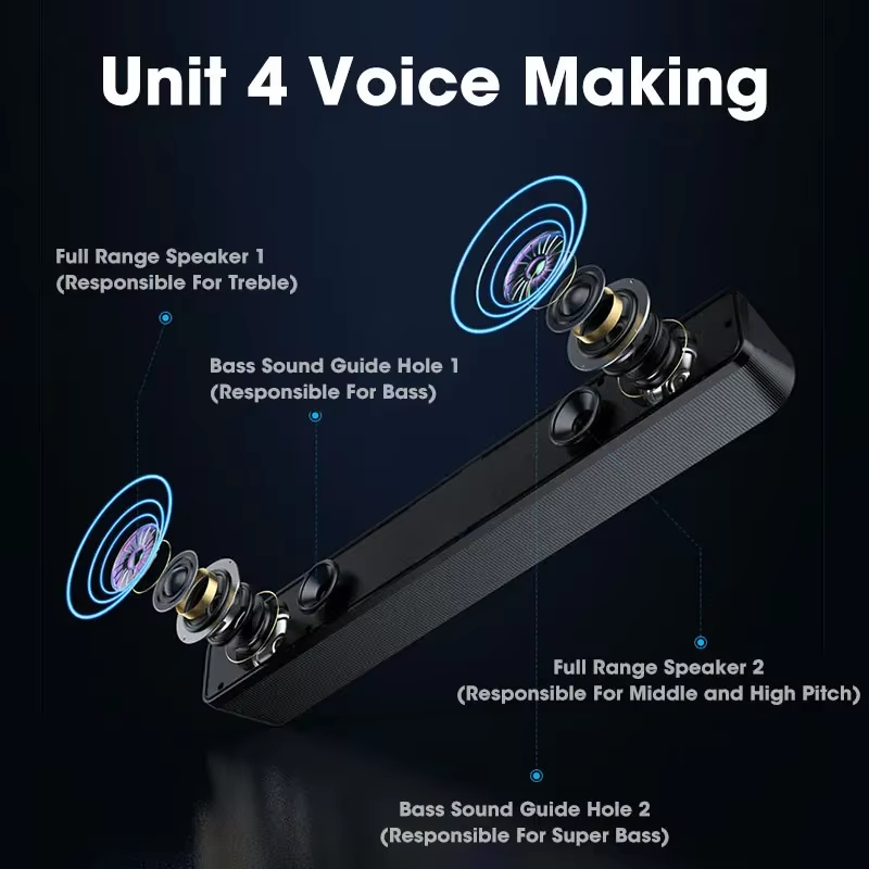 Bluetooth 5.0 4D surround ses  - Home Cinema Wireless incelemesi ve fiyatı
