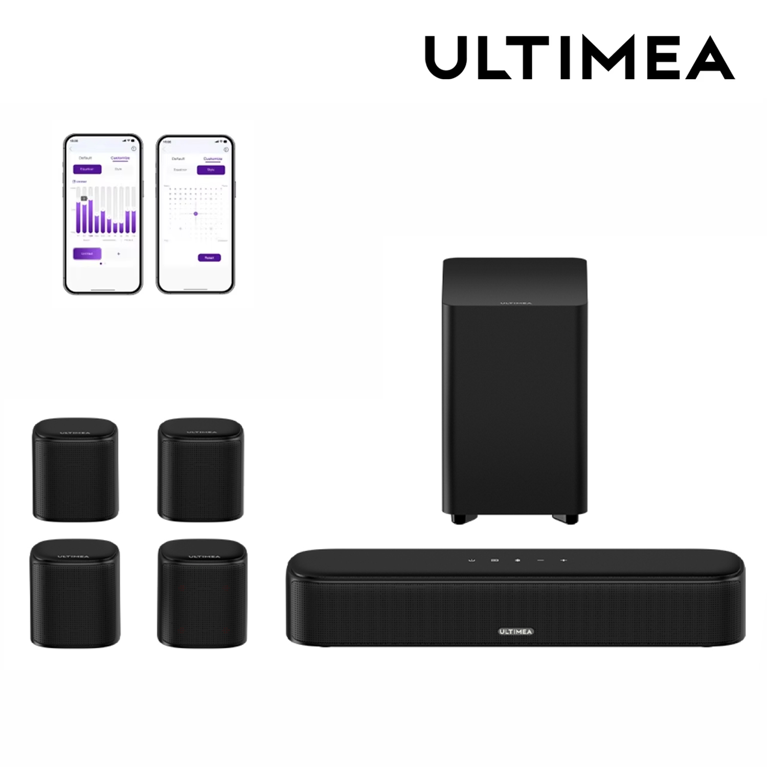 ULTIMEA 7.1 Kanal Ses Çubuğu S - Home Cinema Wireless incelemesi ve fiyatı