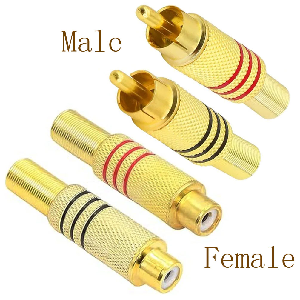 4 adet RCA fiş altın kaplama l - Audio Home Cinema incelemesi ve fiyatı